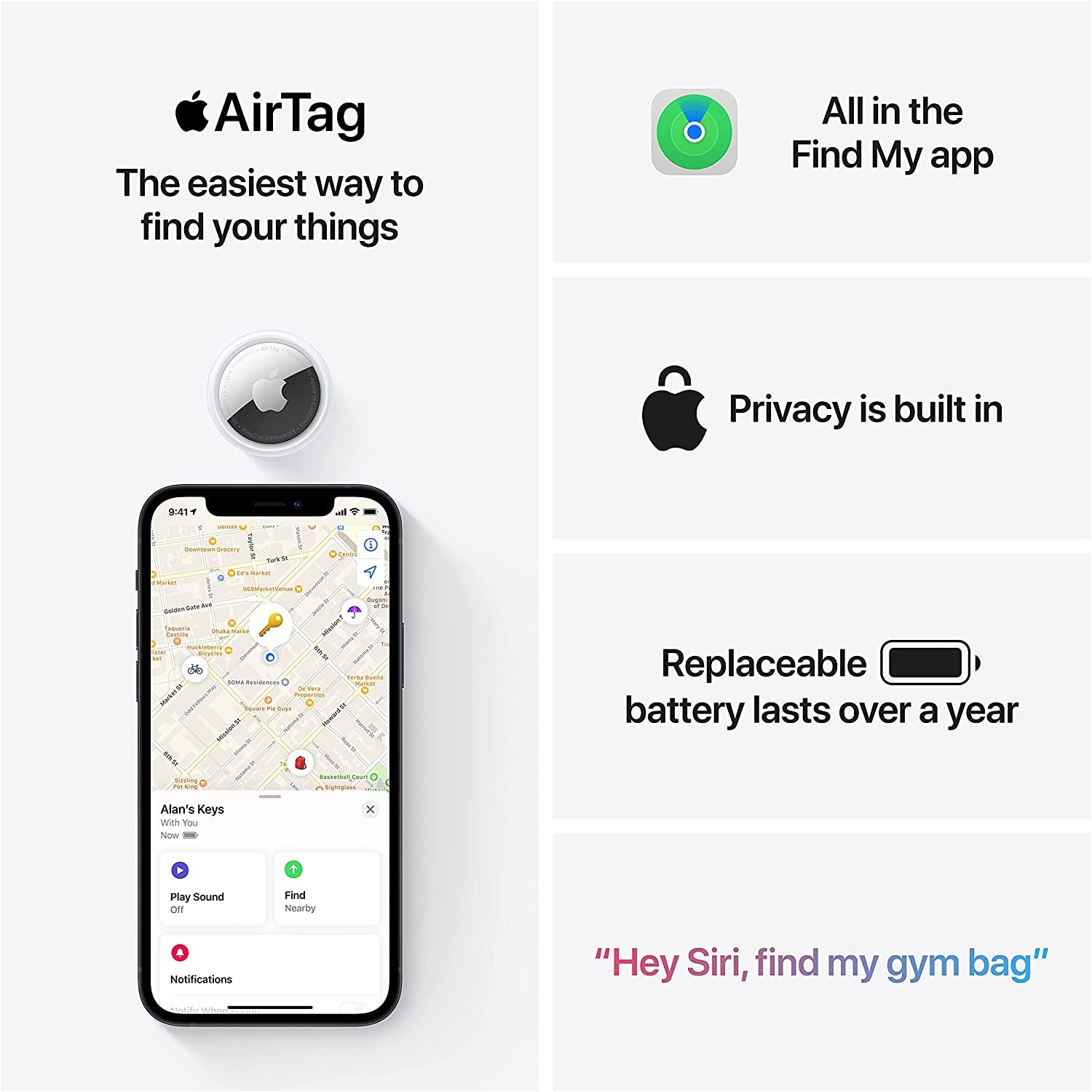 Apple Airtag 4 Pack