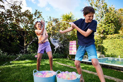 Tropical Party Rapid-Filling Water Balloons (330+ Balloons) - Perfect Fun for Kids, Teens, and Adults!