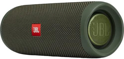 Flip 5: Portable Wireless Bluetooth Speaker, IPX7 Waterproof - Green