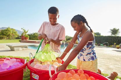 Tropical Party Rapid-Filling Water Balloons (330+ Balloons) - Perfect Fun for Kids, Teens, and Adults!