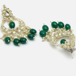 Gold-Plated Teardrop Shaped Chandbalis Earring